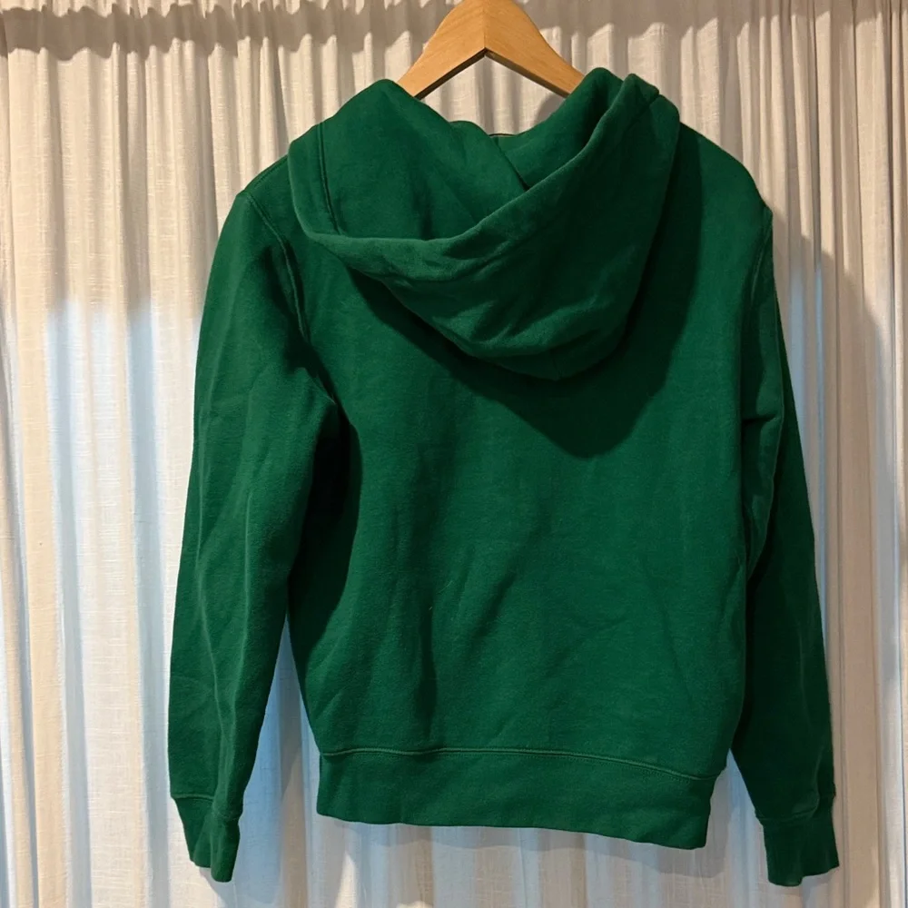 Polo by Ralph Lauren Kids Green Hoodie with Yellow Logo - Picture 5 of 6